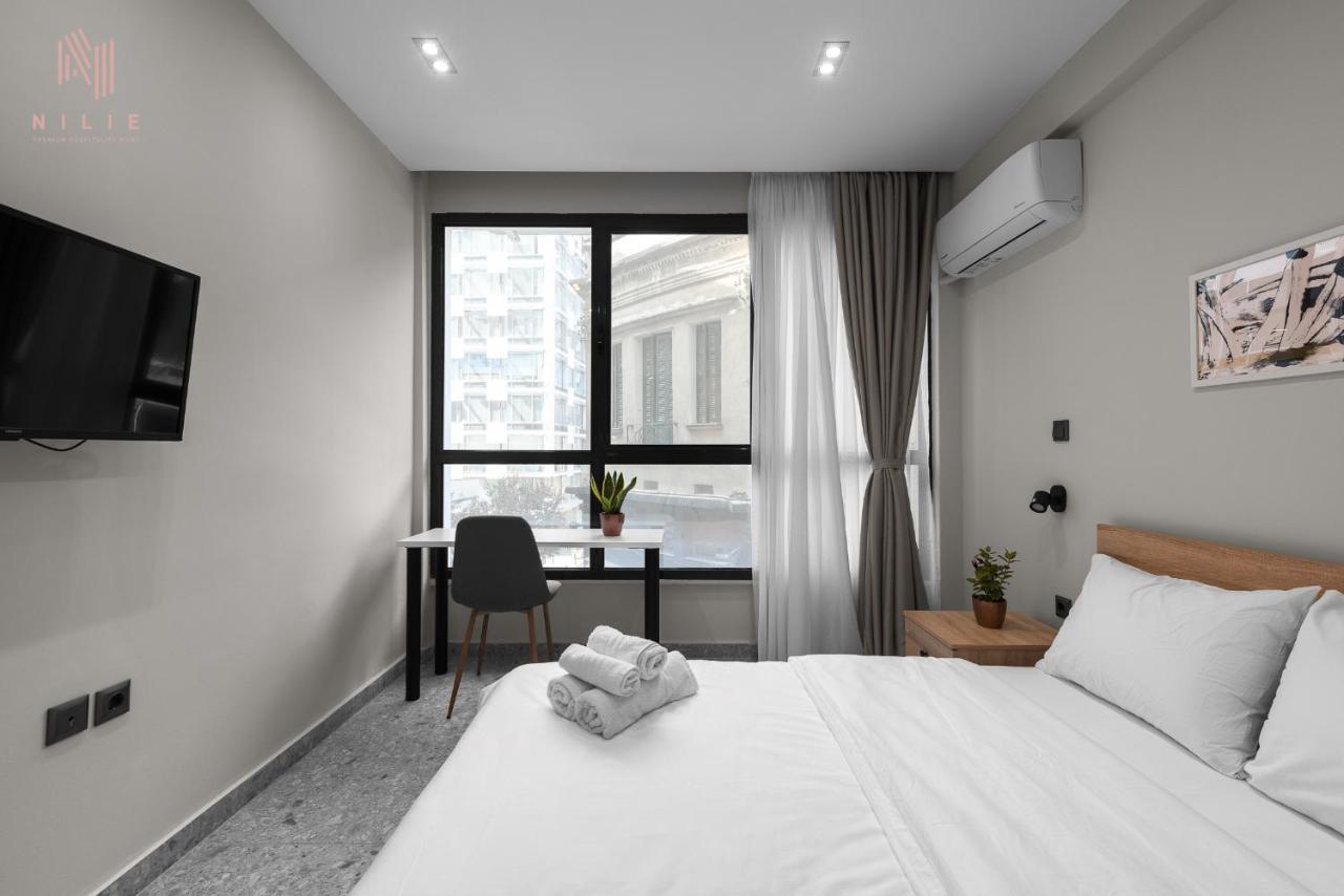 Timesquare, Nilie Hospitality Mgmt Apartment Tesalonika Bagian luar foto